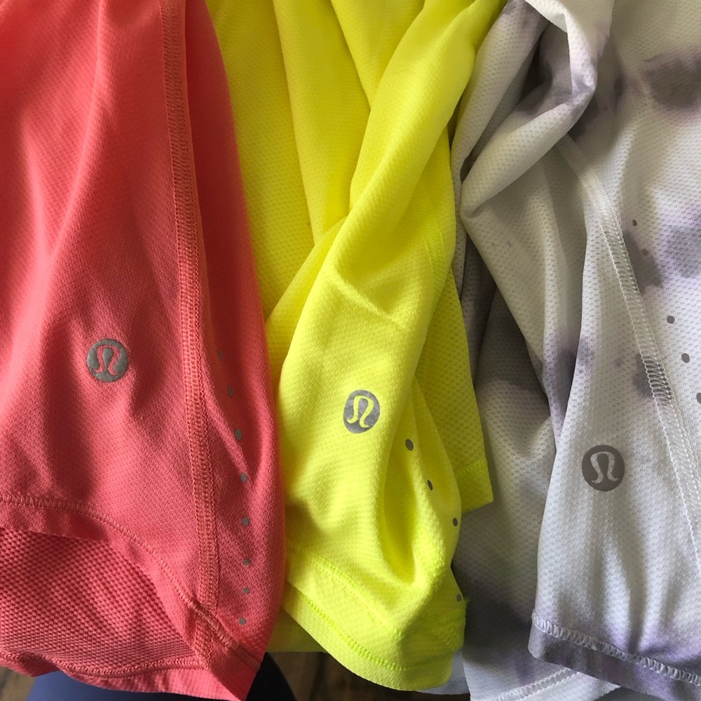 Lululemon Bright Activewear Tops
